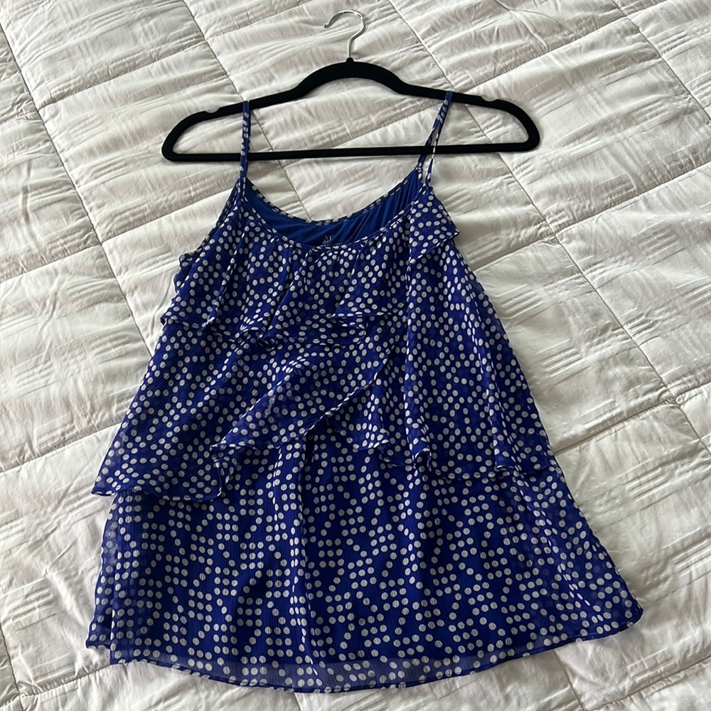 Polka dot tank top